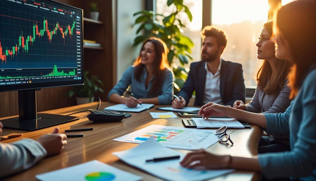 Illustration: Comprendre ce que représente une action dans une entreprise