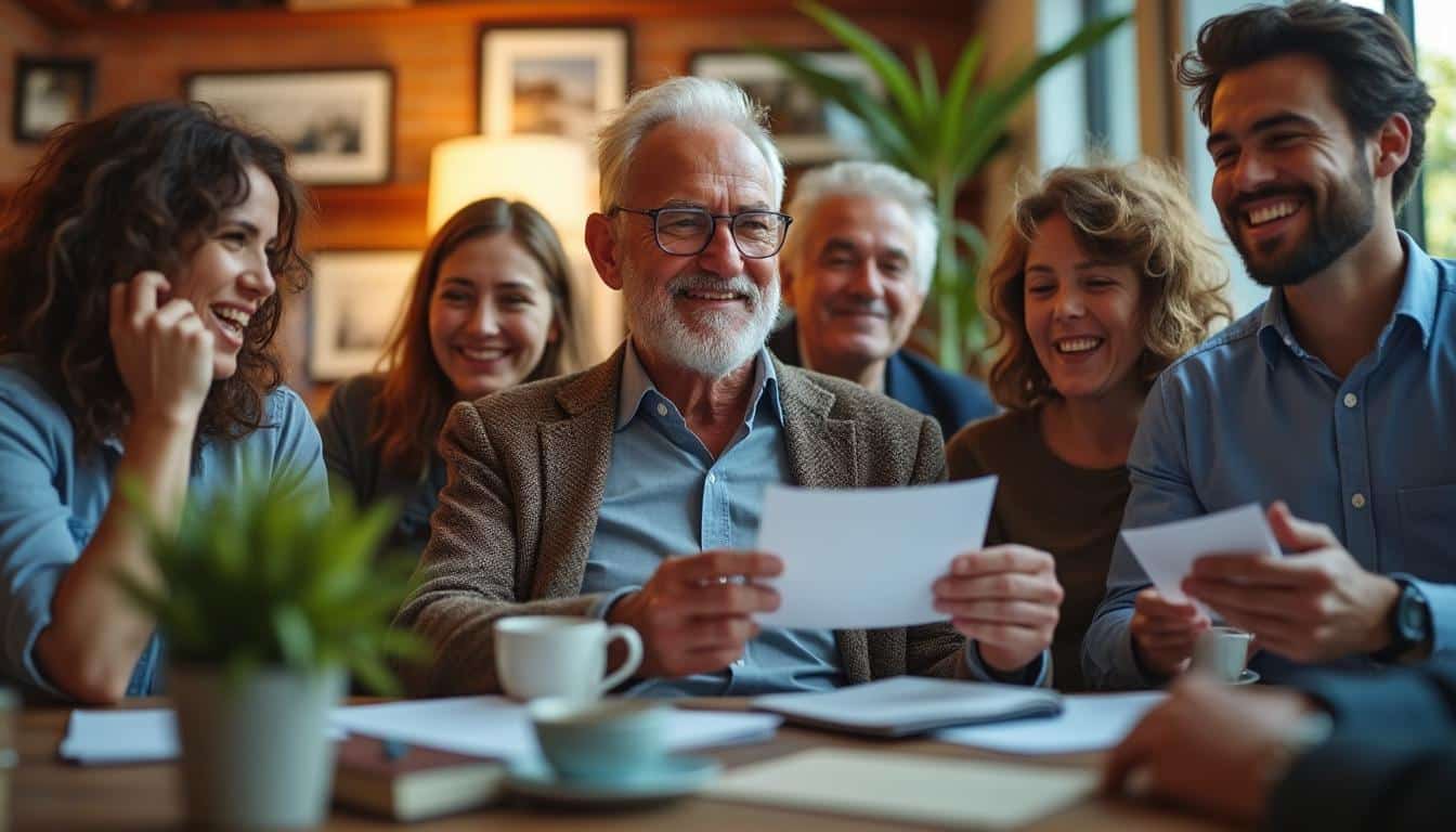 Illustration: Comprendre l’importance d’un message émouvant pour un départ à la retraite