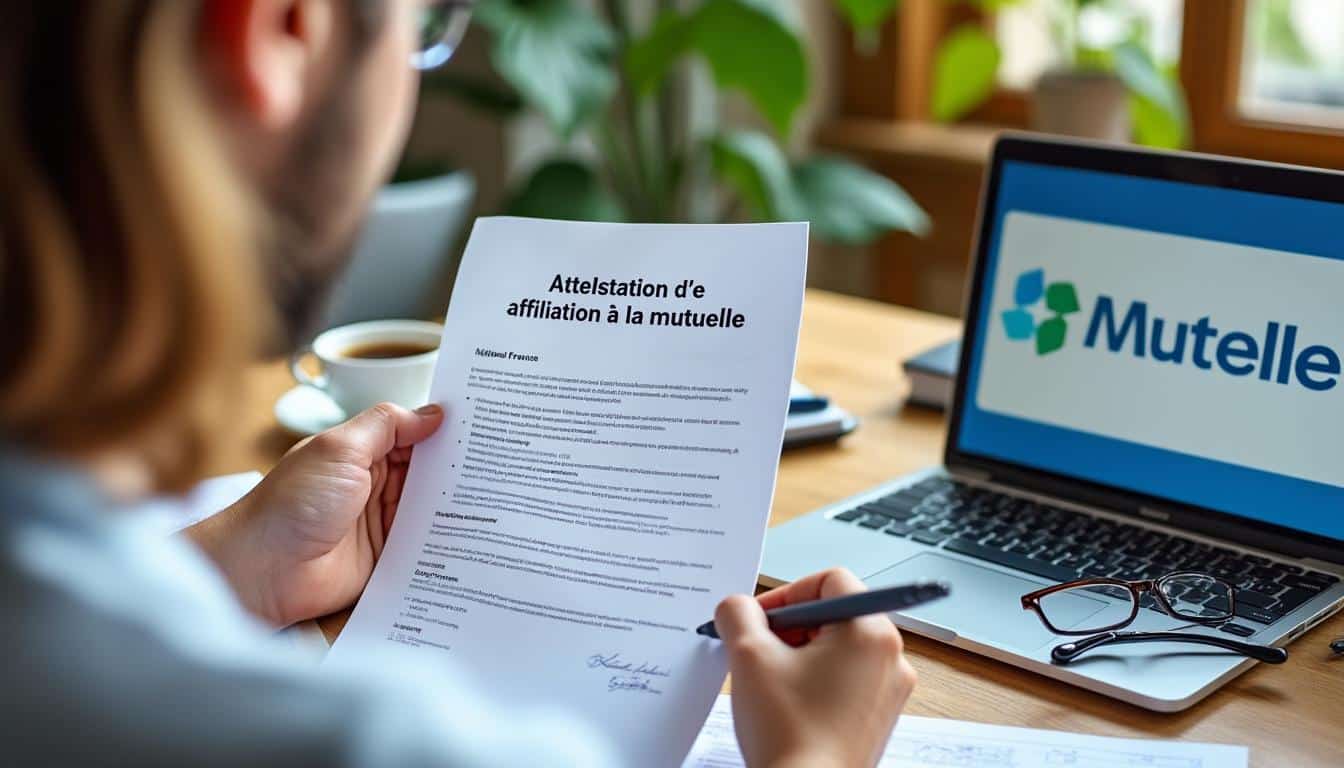 Illustration: Comprendre le document attestant de votre affiliation à la mutuelle