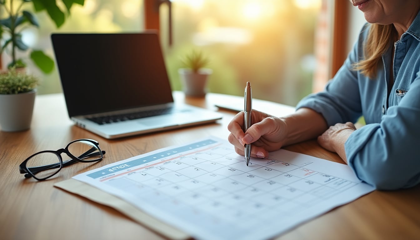 Illustration: Comprendre le fonctionnement du calendrier des versements de la retraite complémentaire